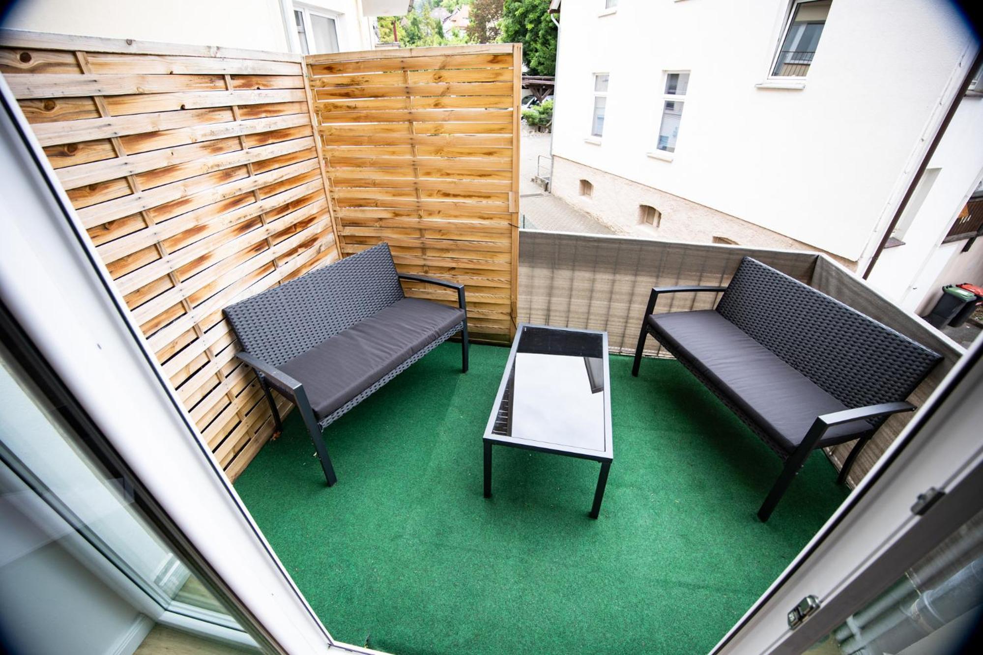 Me Living Bad Pyrmont Innenstadt 10 Meter Balkon Exterior foto